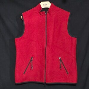 Austrian 100% New Wool Women's Vest - Made in Austria - Red -  Sz 38*